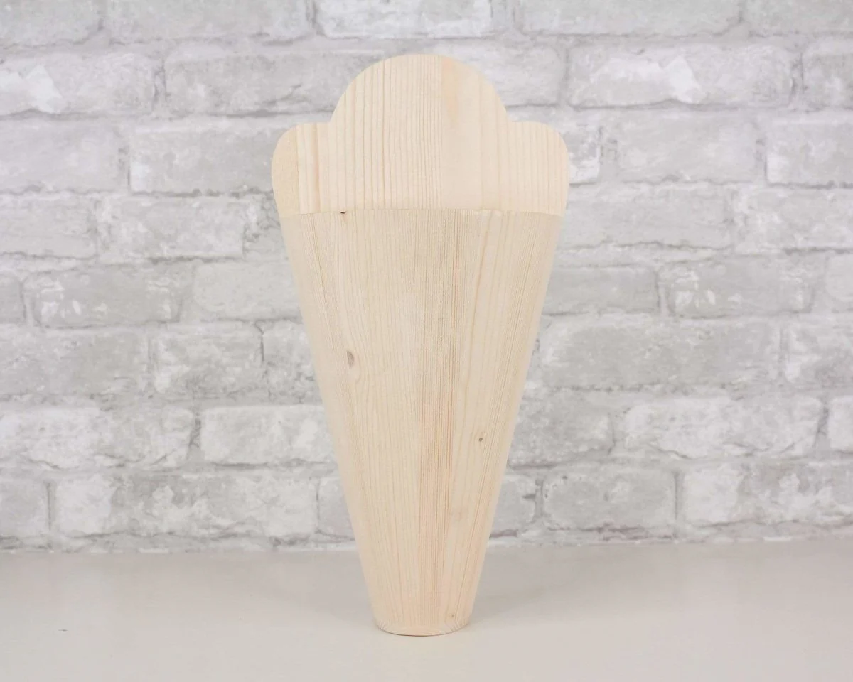 Wood Wall Vase - Image 8