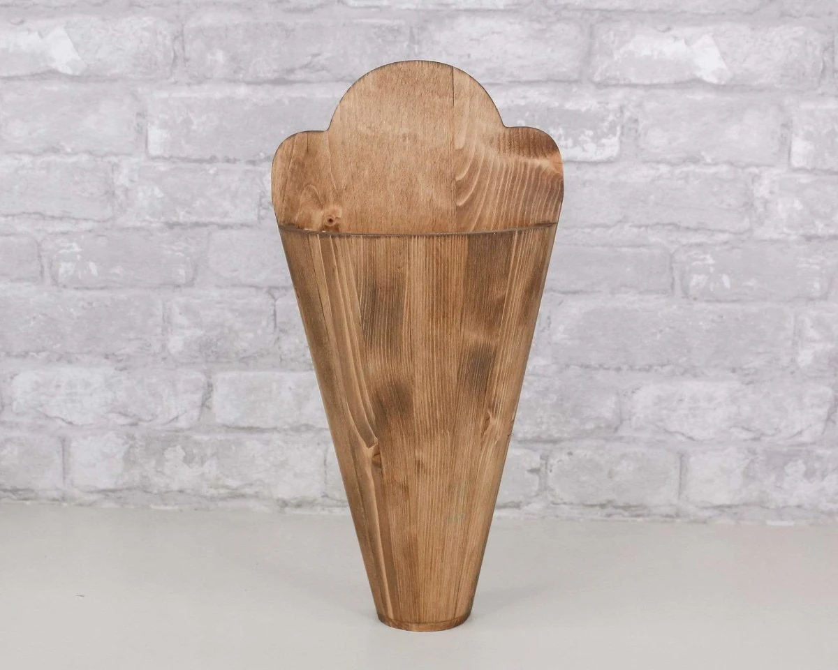 Wood Wall Vase - Image 9