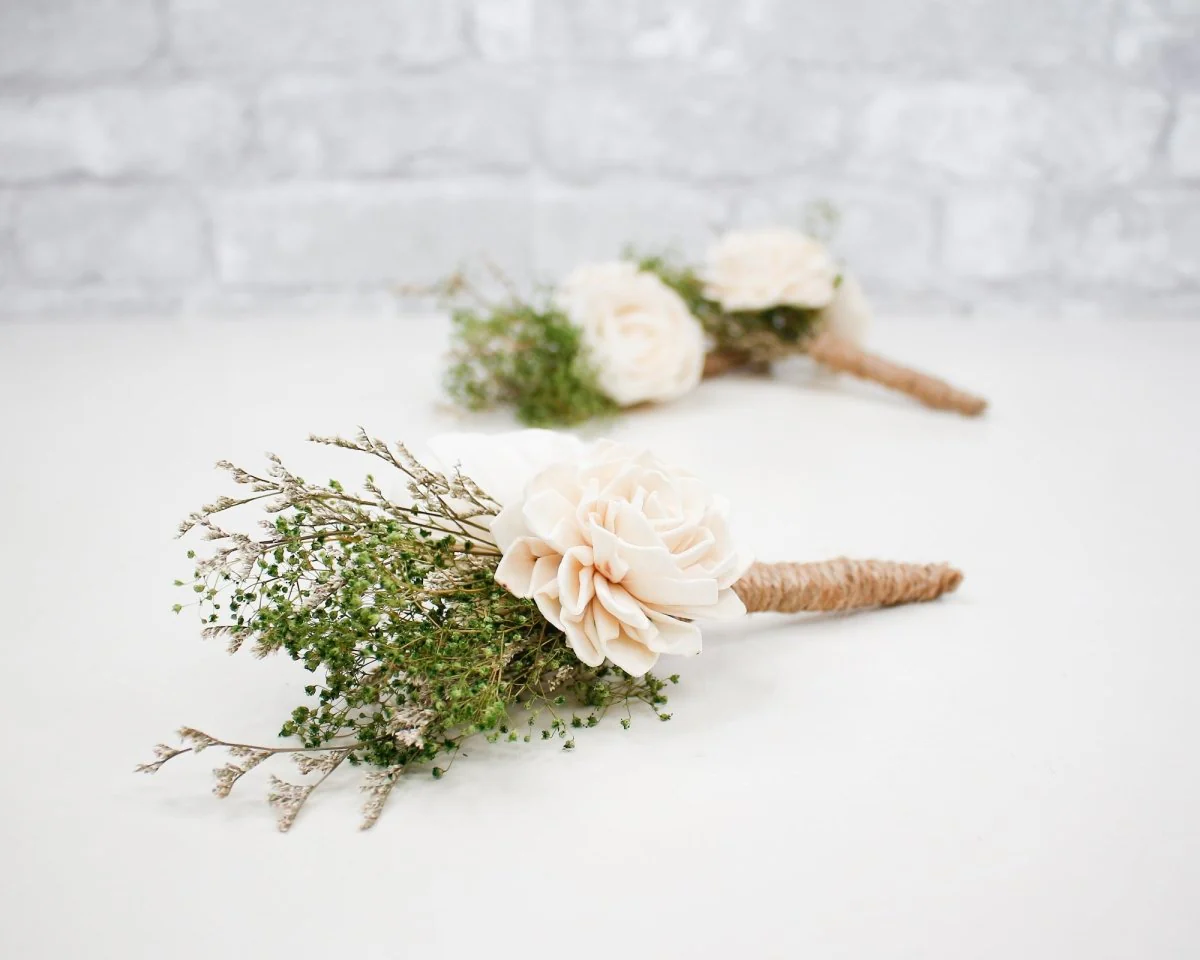 Woodland Boutonniere (Set Of 3) - Image 2