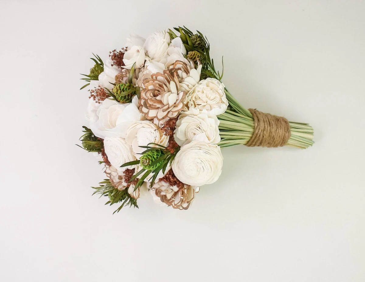 Woodland Bridal Bouquet - Image 4