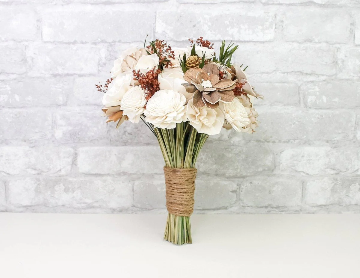 Woodland Bridesmaid Bouquet - Image 5