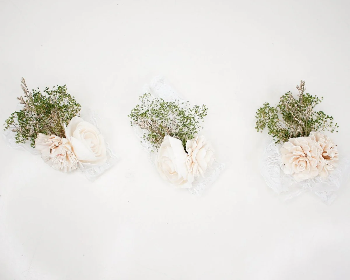 Woodland Corsage (Set Of 3) - Image 3