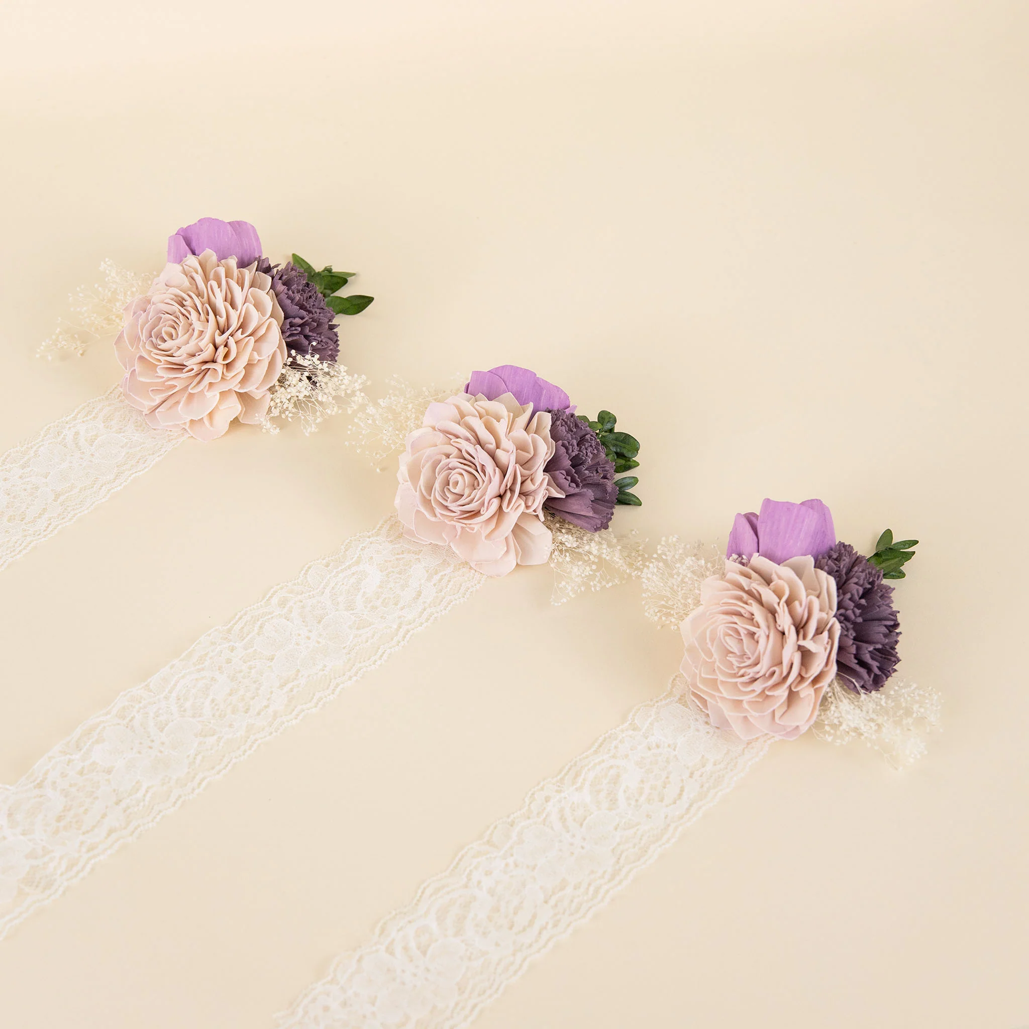 Zen Garden Corsage (Set Of 3) - Image 3